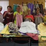 women with sewing