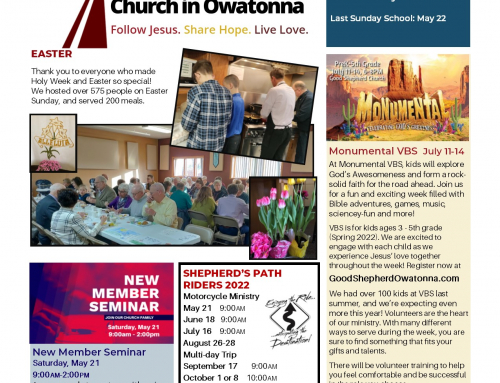 May GSO Newsletter