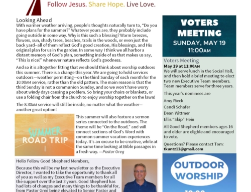 May 2024 GSO Newsletter