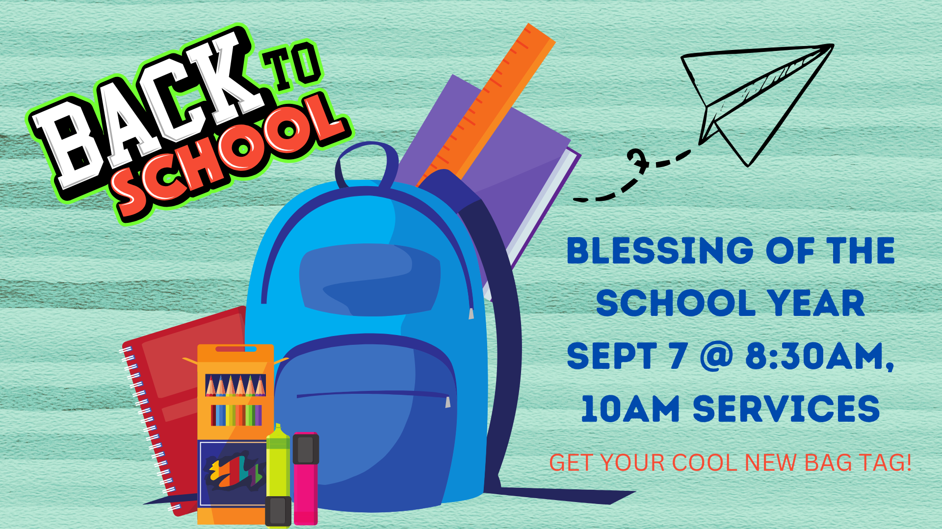 Back to School Blessing