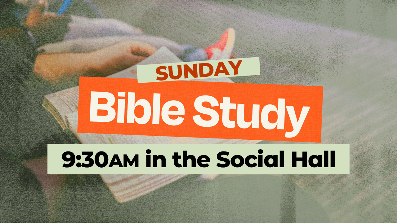 Sunday Bible Study