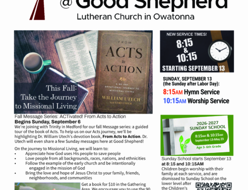 September 2026 GSO Newsletter