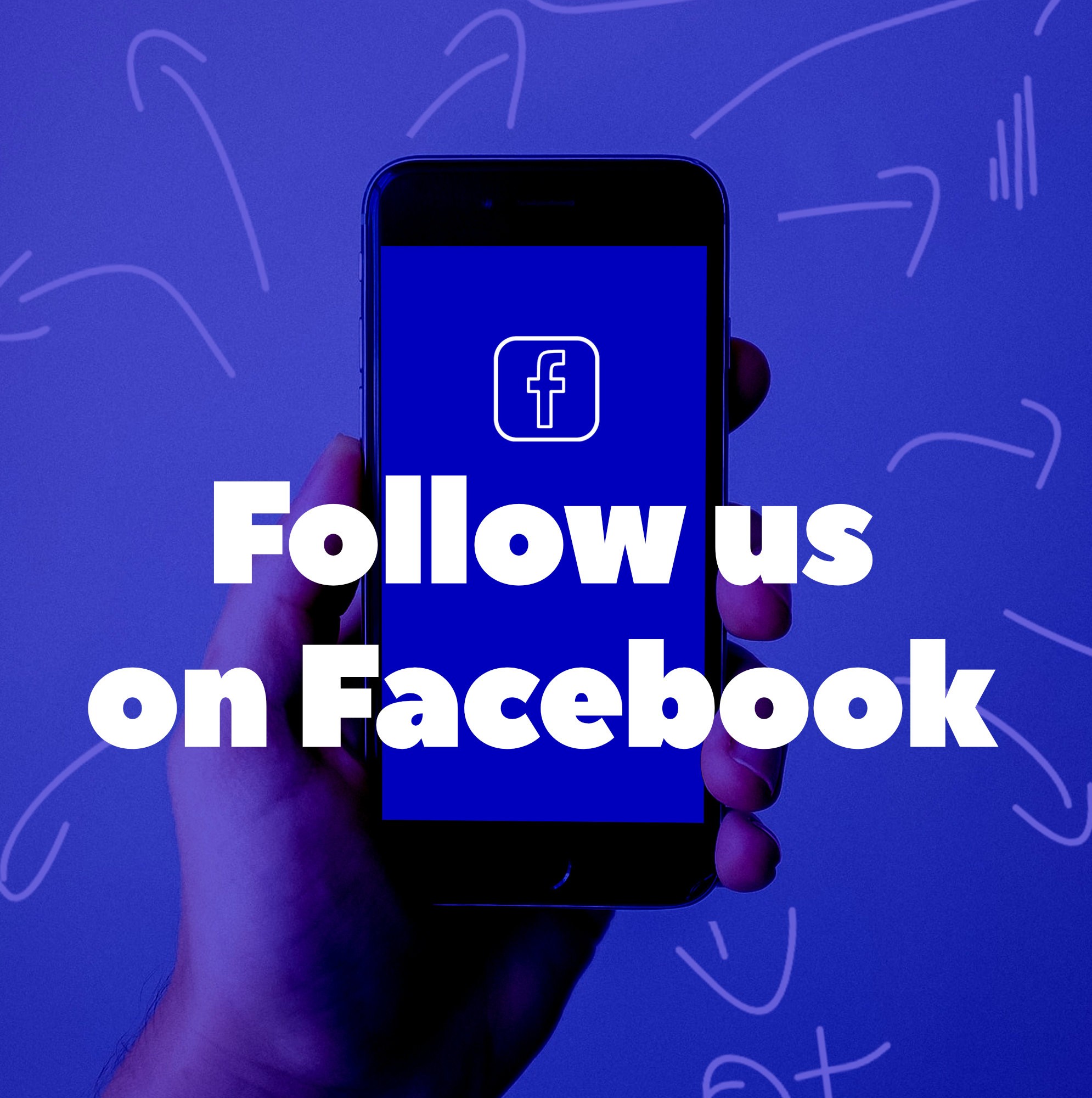 follow us on facebook