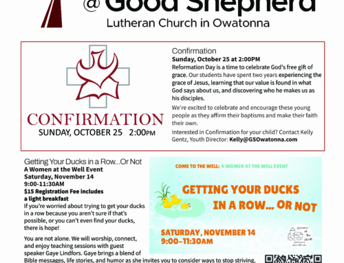 October 2026 GSO Newsletter